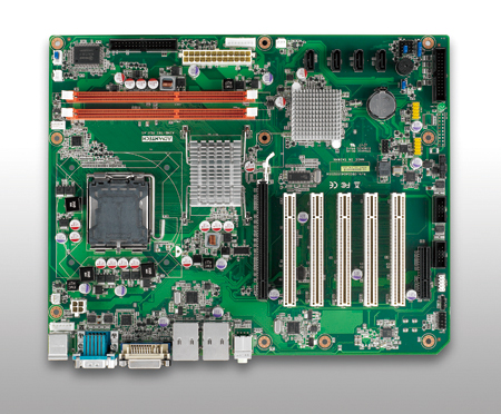 Intel<sup>®</sup> Core™2 Quad/Duo ATX Board with VGA/DVI, 4 COM, Dual LAN and DDR3